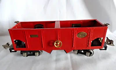 Lionel 816 Hopper Red Nickel Trim Prewar O Gauge X4361    Very Good Condition  • $59