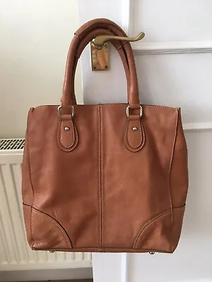 £5.99 • Buy Large Viyella Tan Soft Leather Bag