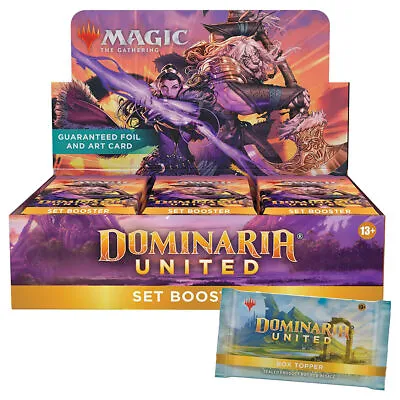 MTG Dominaria United Set Booster Box Brand New & Sealed  • £104.99