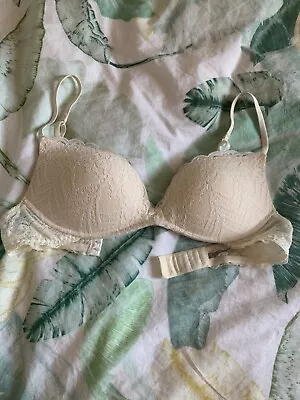 Intimissimi Push-Up Bra Model Gioia Cream Size 36C • £14.99