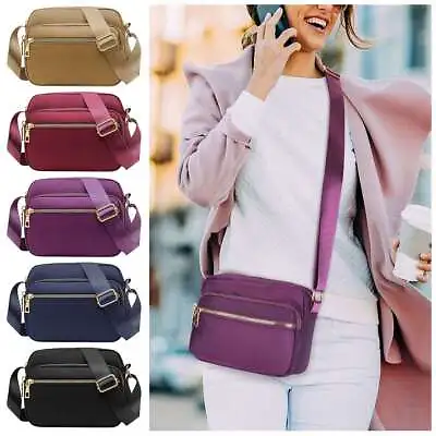 Messenger Cross Body Ladies Handbag Shoulder Bag Womens Large Purse Waterproof • $11.27