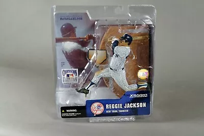 🔥 McFarlane Sportsplcks Reggie Jackson New York Yankees Cooperstown Collection • $32.95