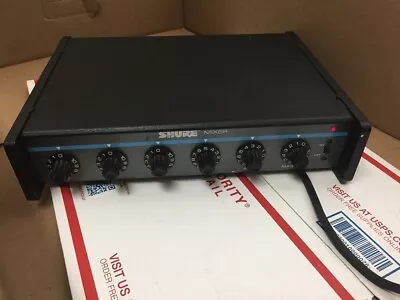 SHURE M268 4 Channel Microphone Mixer • $22