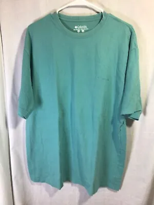Columbia Light Blue XL Cotton T Shirt • $9.98