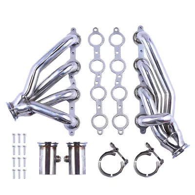 LS Swap S10 Conversion Headers For Chevy GMC LS1 LS2 LS3 LS6 Truck SUV V8 • $197.99