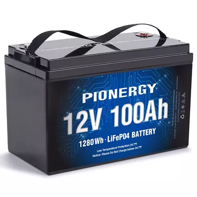 100Ah 12Volt Lithium Iron Battery LiFePO4 Deep Cycle  For RV Solar 4WD Camping • $379