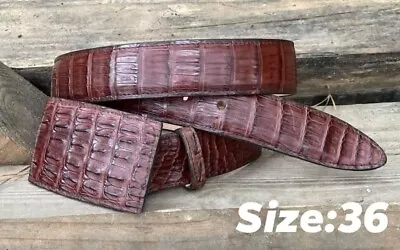 Caiman Belt Size 36 • $180