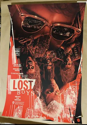 The Lost Boys Screen Print By Matt Ryan Tobin Mondo #/275 Poster Frightmare • $325