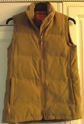 MUSTO - Brown - 70% Duck Down 30% Feather Filled Body Warmer - Size 10 • £19.50
