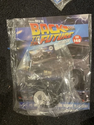 £10 • Buy Eaglemoss 1/8 Scale Build The Back To The Future Delorean  Issue 146