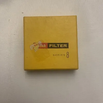 $10 • Buy Vintage Kodak Filter Series 8 Wratten A Red Filter In Box No.85 