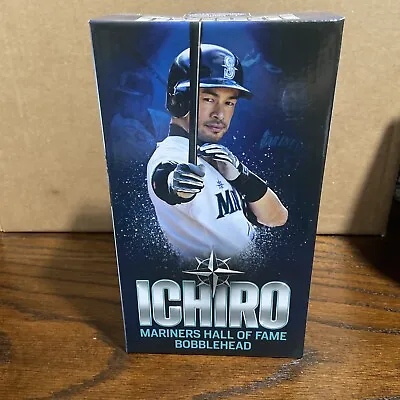 2022 Ichiro Suzuki Hall Of Fame Bobblehead Seattle Mariners New In Box • $45