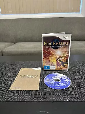 Nintendo Wii Game Fire Emblem Radiant Dawn Complete  • $199