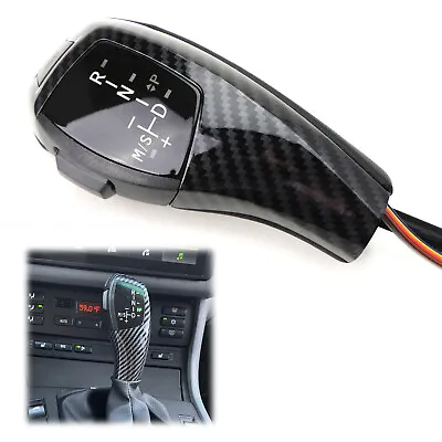 F30 Style Carbon LED Illuminated Shift Knob Selector For BMW E46 E60 3 5 Series • $68.39