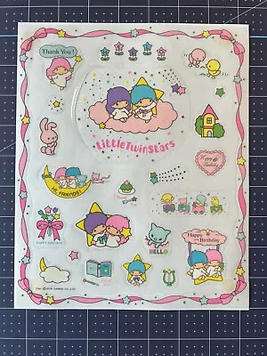 1976 Vintage Sticker  Sheet Sanrio Little Twin Stars Good Condition • $19.99