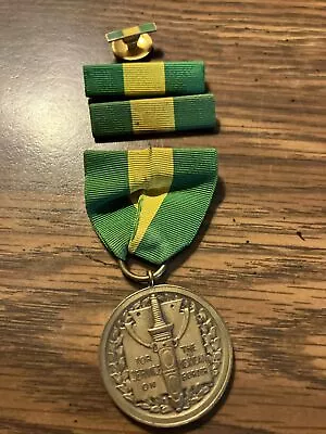 Vintage 1917 US Army Mexican Border War Service Military Medal Rim Numbered • $53