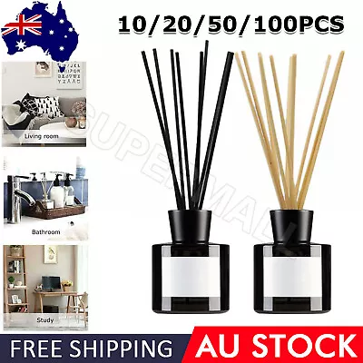 10-100x Premium Quality Reed Diffuser Reeds Rattan Stick Bulk Pack 3x200mm OZ • $3.97