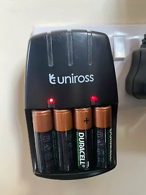 Uniross Universal Battery Charger AA AAA 9V NIMH And NICD • £1