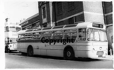 Bournemouth Yellow Buses CRU103C Leyland PSU B&W Bus Photo • £1.15