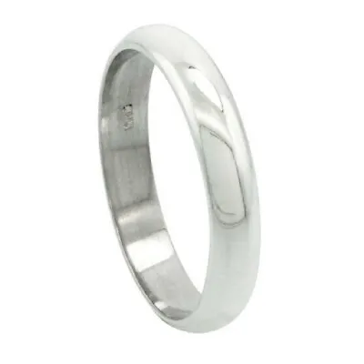 4mm Men & Women Sterling Silver High DOME Wedding Band Thumb / Toe Ring • $11.49
