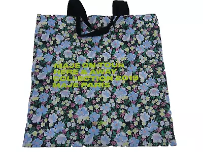 MAJE PARIS Floral Canvas Tote Bag 2019 Maje On Tour Here & Away Collection ~NWOT • $22.95