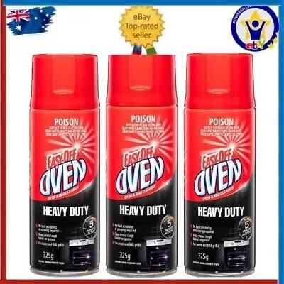 3 X Easy Off Bam 325g Oven Heavy Duty Cleaner • $21.39