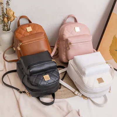 £7.89 • Buy Ladies Shoulder Bag Mini Backpack For Women School Rucksack Girls Travel Bag 