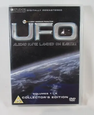 UFO DVD Action & Adventure 2002 Volumes 1-4 Collectors Edition Digit Remastered • £9.95