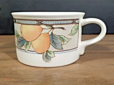 Mikasa Intaglio Garden Harvest 8oz Mug Cup CAC29 Excellent • $5.99