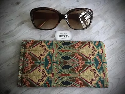 Liberty Ianthe Print Sunglasses Case Padded Fabric Glasses Pouch. • £12