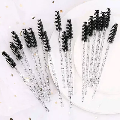 100Pcs Disposable Mascara Wands Eyelash Brushes Brow Lash Extension  Applicator • $15.99