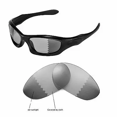 New Walleva Polarized Transition/Photochromic Lenses For Oakley Monster Dog • £32.39