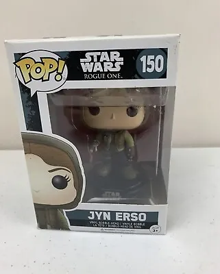 Star Wars: Rogue One- Jyn Erso Pop! Vinyl Figure 150 Bobble Head • $9.99