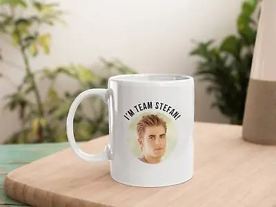 The Vampire Diaries Mug I'm Team Stefan Stefan Salvatore Funny Gift For Vampire • £16.70