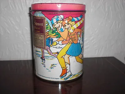 Vintage Mackintosh's Quality Street Winter Scene Round Tin • £8