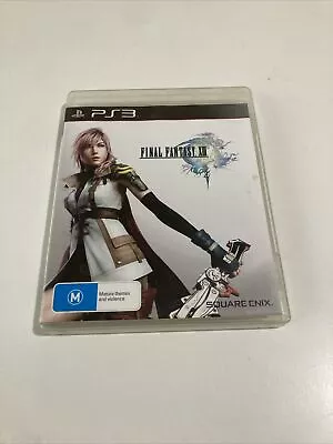 Final Fantasy XIII PS3 Game With Manual - Free Postage • $10.95
