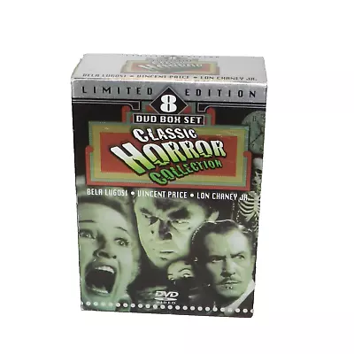 Classic Horror Collection - 8 Pack (DVD 2004 8-Disc Set) Brand New Sealed • $27.99