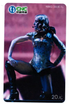 £1.75 • Buy China: Phone Card - Madonna Louise - Sexy Girl - US Singer/205