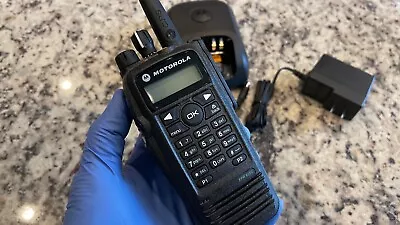 $299.95 • Buy Motorola XPR6550 UHF Portable AAH55TDH9LA1AN, UHF 450-512 MHz Radio With Extras.