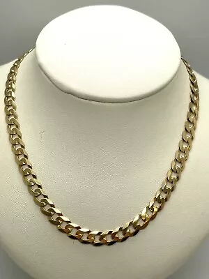 9ct Yellow Solid Gold Curb Chain – 5.8mm – 22  • £580