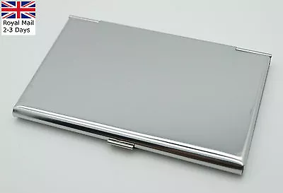 £3.19 • Buy Aluminium Pocket Business Credit Debit Card Case Metal Box Holder Wallet 
