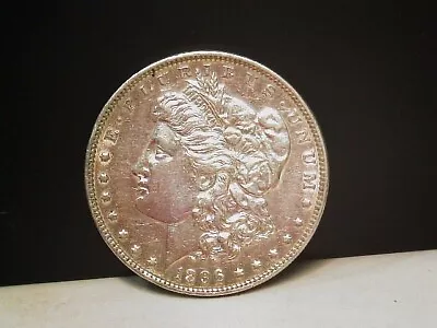 1896 Us Morgan Silver Dollar • $15.50