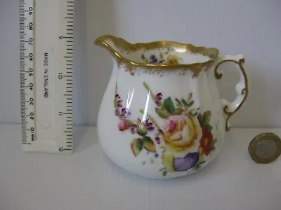 Rare Vintage Hammersley England Lady Patricia Jug Sprayed Gilt • £29.99