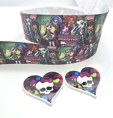 3 Yards Monster High Grosgrain Ribbon  • $7.99