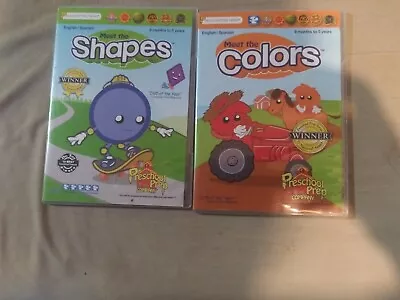 2x  Dvd Preschool Prep Company Meet The Shapes & Colors • $6