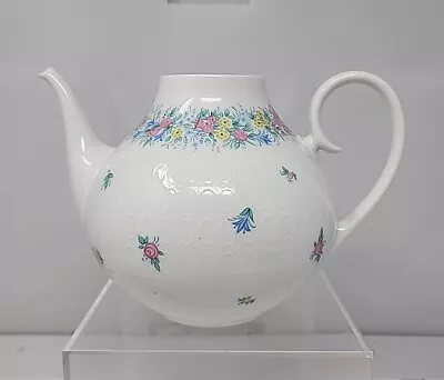 Rosenthal Germany Bjorn Winblad Romance Shape Garland Floral 6 Cup Teapot • $39.95