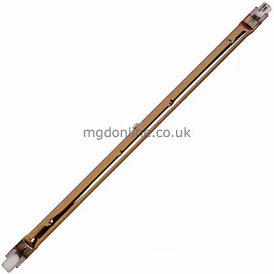 Gold 254 Mm R7 1.3 KW 1300 Watt Indoor Outdoor Infrared Halogen Heater Lamp Bulb • £23.99