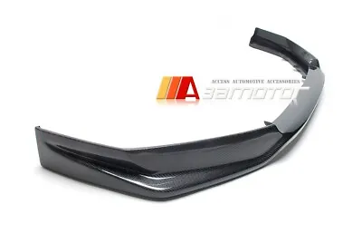 Carbon Fiber V Front Bumper Lip Spoiler Fits MITSUBISHI EVO 7 Evolution VII • $449.99