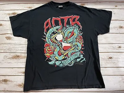 Vtg Rare ADTR A Day To Remember Out Of Time T- Shirt Band Emo Rock Concert Tour • $149.99