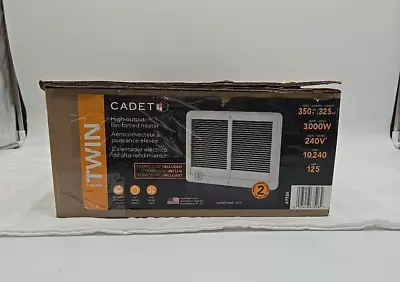Cadet CSTC302TW (3000W 12.5A 240V) In-Wall Electric Heater W/ Thermostat • $144.99